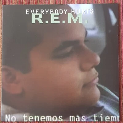 R.E.M. EVERYBODY HURTS LIMITED EDITION BLUE VINYL USA 12 INCH MINT, NEW - Image 1 of 4