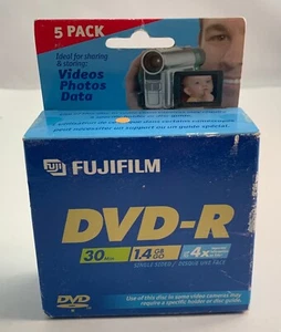 Fujifilm DVD-R 5 Pack - Picture 1 of 4