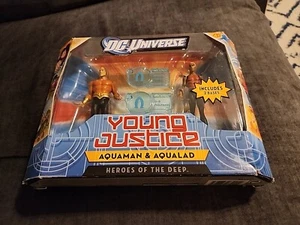 DC Universe Young Justice Aquaman & Aqualad Heroes Deep Action Figure #W182 - Picture 1 of 5