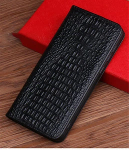 Magnetic Calfskin Kickstand Leather Wallet for Xiaomi - Bild 1 von 24