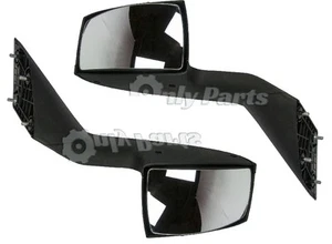 Volvo Truck Hood Black Mirror Set  Vn Vnl Vnm New Style Aero 82361058, 82361059 - Bild 1 von 3