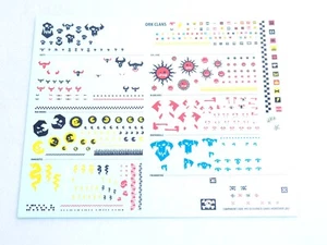 GW 40K ORK CLANS TRANSFER SHEET. 2021. BROWN 1730 - Picture 1 of 1