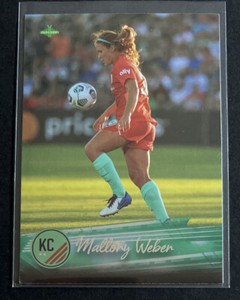 2021 PARKSIDE NWSL VOLUME 2 FOIL #213 MALLORY WEBER KANSAS CITY