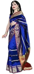 SAREE INDISCHE PAKISTANISCHE HOCHZEIT DESIGNER BOLLYWOOD PARTY KLEIDUNG SARI BLUSE - Bild 1 von 5