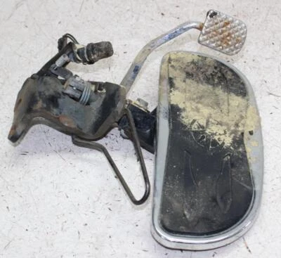 99-09 YAMAHA V STAR 1100 XVS1100 REPOSAPIÉS DELANTERO DERECHO PERSONALIZADO CLAVIJA PASO Foto 1 de 4