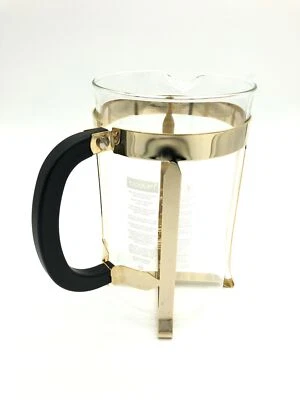 Cafetière Bodum Chambord dorée 1,5 L, verre résistant à la chaleur, cadre en ... - Photo 1/4