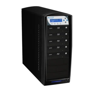 SharkBluCP 5 Target Blu-ray BDXL DVD CD Disc Duplicator with USB 3.0 + 2 TB HDD - Picture 1 of 7