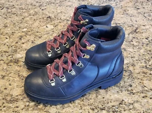 Tolle Sorel Lennox Damen Wanderstiefel Größe 8,5 schwarz Leder wasserdicht - Bild 1 von 13