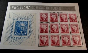 USA Briefmarke Scott # 3140 Washington 1997 12er Scheibe postfrisch C417 - Bild 1 von 2