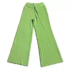 Lovers and friends Inca Green ribbed knit lounge pants Size S? SEE MEASUREMENTS - Picture 1 of 15