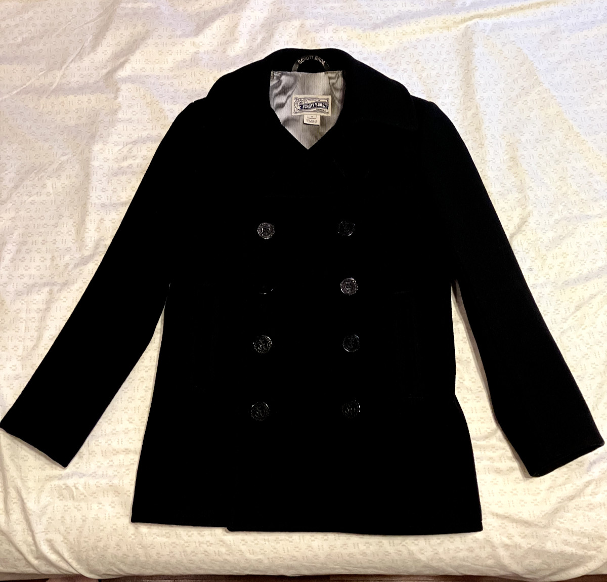 SCHOTT × Steven Alan 32oz US PEAJACKET SCHOTT × Steven Alan 32oz US PEAJACKET
