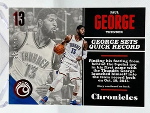 PAUL GEORGE 2017-18 Panini Chronicles #85 RED Parallel /299 - Picture 1 of 2