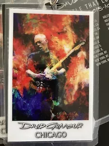David Gilmour “Rattle That Lock” Concert CHICAGO Segment VIP Lanyard *2016* - Picture 1 of 10