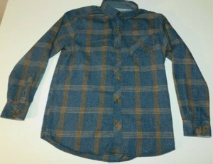RUE SAINT PATRICK Ballyrashane camicia in flanella con bottoni davanti a quadri ragazzo tg 12 - Foto 1 di 7