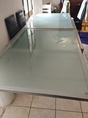 Gihome Iride Tavolo Allungabile - Grigio/Bianco, 160/220cm - Immagine 1 di 3