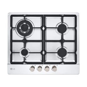 LG CBGZ2414S Cocina De Acero Inoxidable 60CM 4 Fuegos Rejillas De Hierro Fundido - Imagen 1 de 2