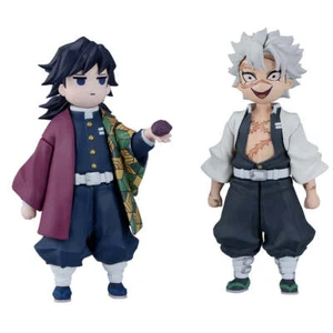 Juego de figuras de 7 cm Bandai Demon Slayer Ichibansho Giyu Tomioka & Sanemi Shinazugawa - Imagen 1 de 4