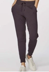 Lululemon warme Baumwolle Poly Jogginghose - Damengröße 12 - lila - Bild 1 von 6