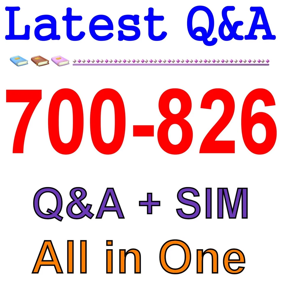 700-826 Cisco IoT Essentials for Account Managers Exam Q&A - Image 1 of 1
