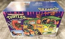 TEENAGE MUTANT NINJA TURTLES PARTY WAGON 1989 BRAND NEW IN BOX !!!