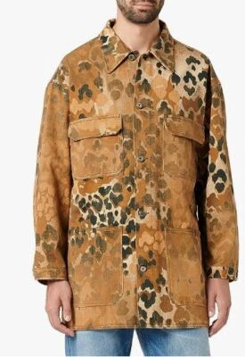 Just Cavalli men's jacket oversized utility Barcode range Made in Italy, RRP 899 - Image 1 of 4