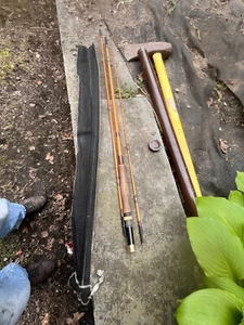 VINTAGE ORCHARD IND. ACTION FLYROD #1486S EX cond. w/ Peerless Newark NJ tube - Picture 1 of 9