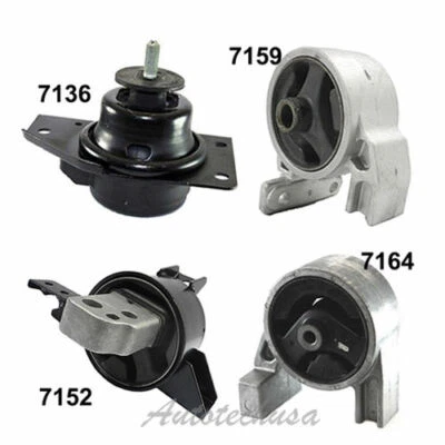 Engine Motor & Trans. Mount M1166 For Accent Rio Rio5 1.6L 7136 7152 7159 7164 - Image 1 of 3