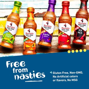 Nandos Peri-Peri Hot Sauce Gift Set - Spicy Sauces, Seasoning or Marinade for... - Picture 1 of 6