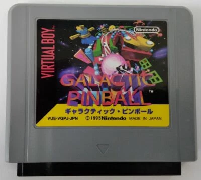 Nintendo Virtual Boy Galactic Pinball Japan Version Cartridge Only 5787 SP - Image 1 of 2