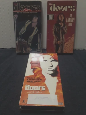 The Doors Three VHS Lot Foto 1 de 4