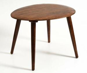 Foldable Oval Shaped Side Table/End Table/Coffee Table Furniture