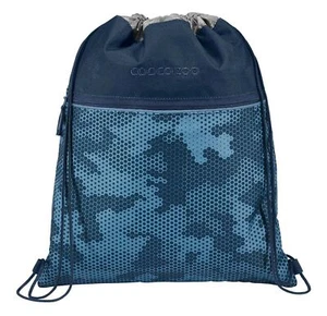 coocazoo Gym Bag Sportbeutel Geometric Sky dunkelblau blaugrau Neu - Bild 1 von 1