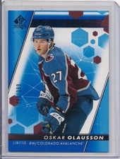 2022-23 SP Authentic #190 Oskar Olausson Future Watch Blue 299/399