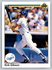 Upper Deck 1990 Kirk Gibson  #264 ERROR