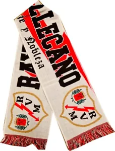 bufanda rayo vallecano espana fan supporter scarf futbol club scarves footbal - Imagen 1 de 3
