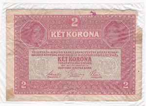  Austria, 2 Kronen, 1917, Österreich 2 Korona ,ÜBER  JAHR ALT,***SELTEN*** - Bild 1 von 3