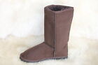 Ugg Boots Tall, Synthetic Wool, Colour Chocolate, Size 6 Lady's 