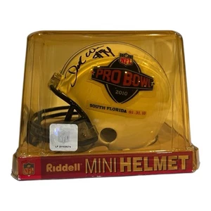 2010 Riddell Mini Helmet Pro Bowl Signed by #94 DeMarcus Ware - Picture 1 of 5