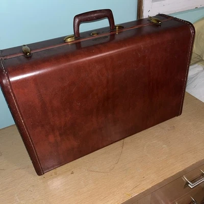 Vintage Shwayder Bros Denver Samsonite Luggage 21” Suitcase #4921 Hardcase - Image 1 of 4