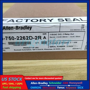 New Factory Sealed Allen-Bradley 20-750-2262D-2R PF750 IO MODULE 207502262D2R - Picture 1 of 3