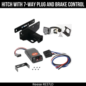 Hitch Tow PKG+ Brake Control For 07-18 Jeep Wrangler JK w/ Existing USCAR 7-way - Picture 1 of 16