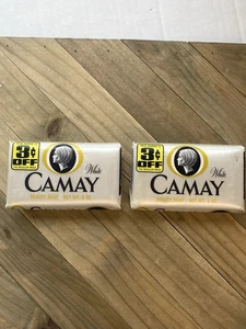 Camay Beauty Bar Soap White NOS Lot Of Two - Picture 1 of 6