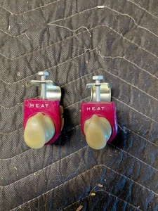 2 NOS Vintage Below Dash Heater Switches Ford Chevy Mopar Hot Rat Rod 12 Volt - Picture 1 of 2