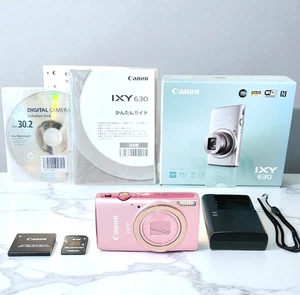 [Top Mint w/ Box] Canon IXY 630 PowerShot ELPH 340 HS 16.0MP Pink Digital Camera - Picture 1 of 22