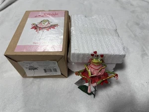 DEPT 56 KRINKLES BALLERINA FROSCH ORNAMENT PATIENCE BREWSTER - Bild 1 von 11