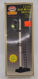 Model Power 990 G 2-Lite Railroad Signal - Picture 1 of 3