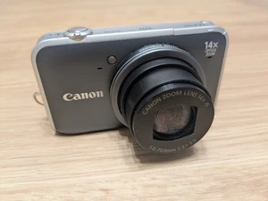 Canon PowerShot SX220 HS 12.1 MP Digital Camera 14x Optical Zoom - Screen Fault - Picture 1 of 13
