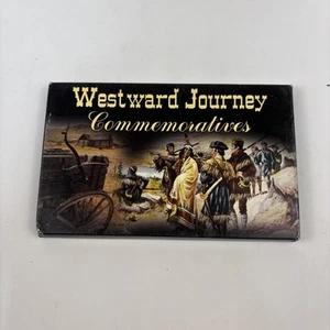 2005 P + D The Westward Journey Peace Medal Nickels - Gold Commemorative Edition - Picture 1 of 2