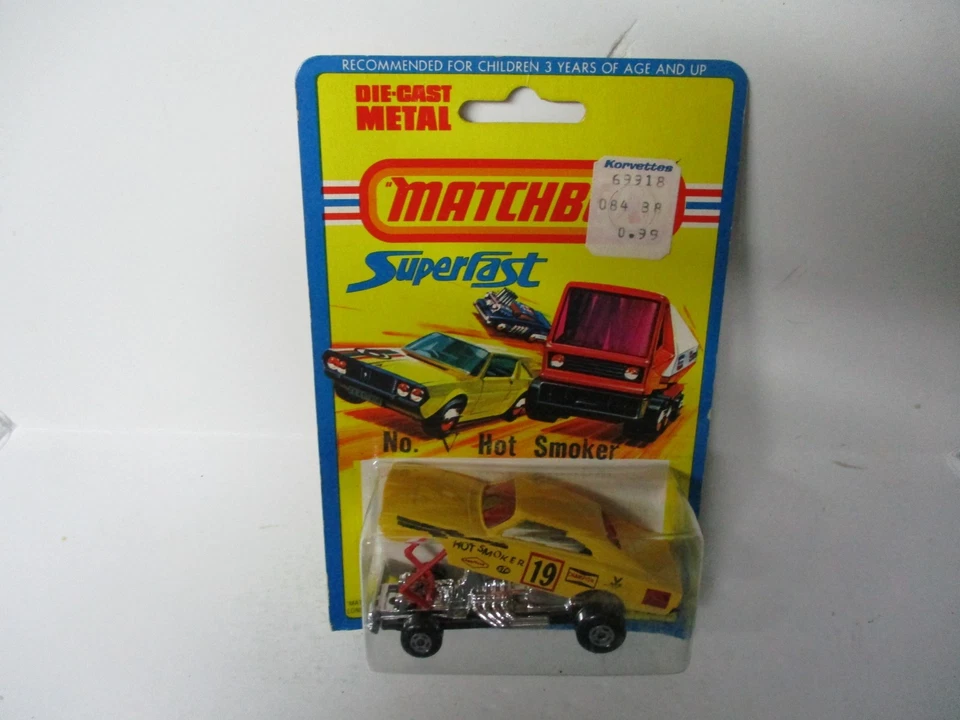 Matchbox Lesney Superfast Римская Цифра V Горячий Курильщик - в блистере - Изображение 1 из 1