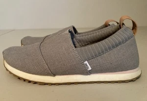 TOMS resident 2.0 Grey Heritage Canvas Sneakers Women’s Size 7 - Picture 1 of 11